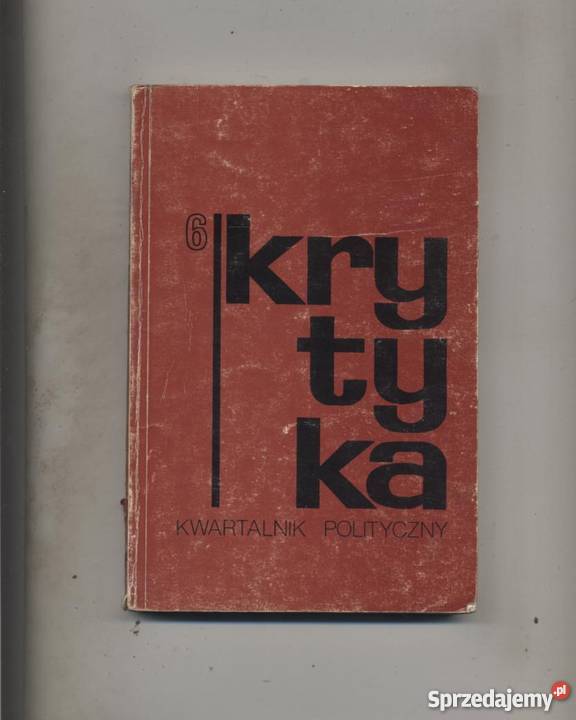 Krytyka Kwartalnik Polityczny 6 Szczecin sprzedam