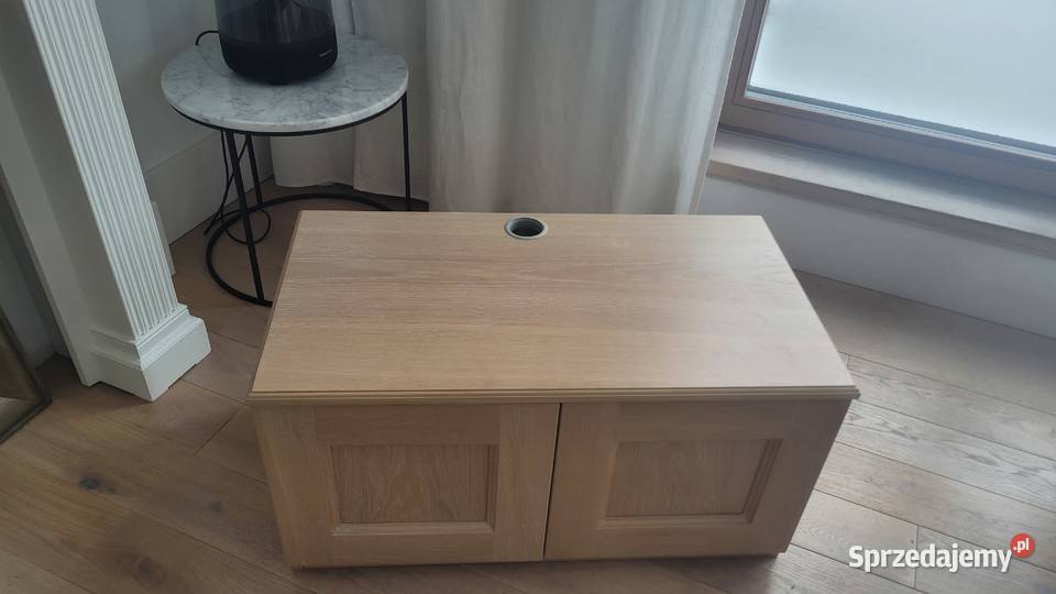 Szafka RTV fronty dąb bielony Warszawa