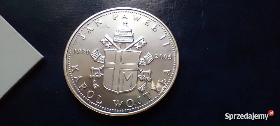 Stare monety Medal Jan Paweł II 377 srebro