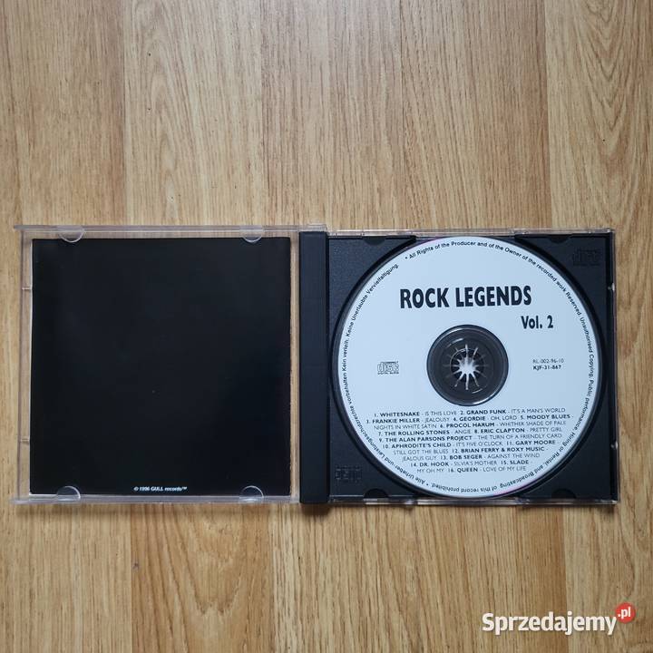Rock Legends cztery części na CD Bydgoszcz