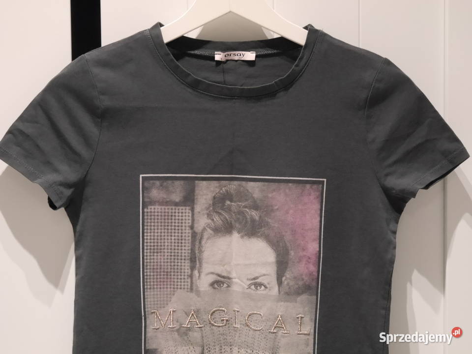 Orsay świetna bluzeczka metaliczna nitka 34 XS Wrocław