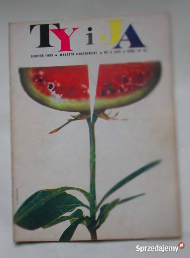 TY i JA 1965 czasopisma Cieślewicz Szaybo Łódź