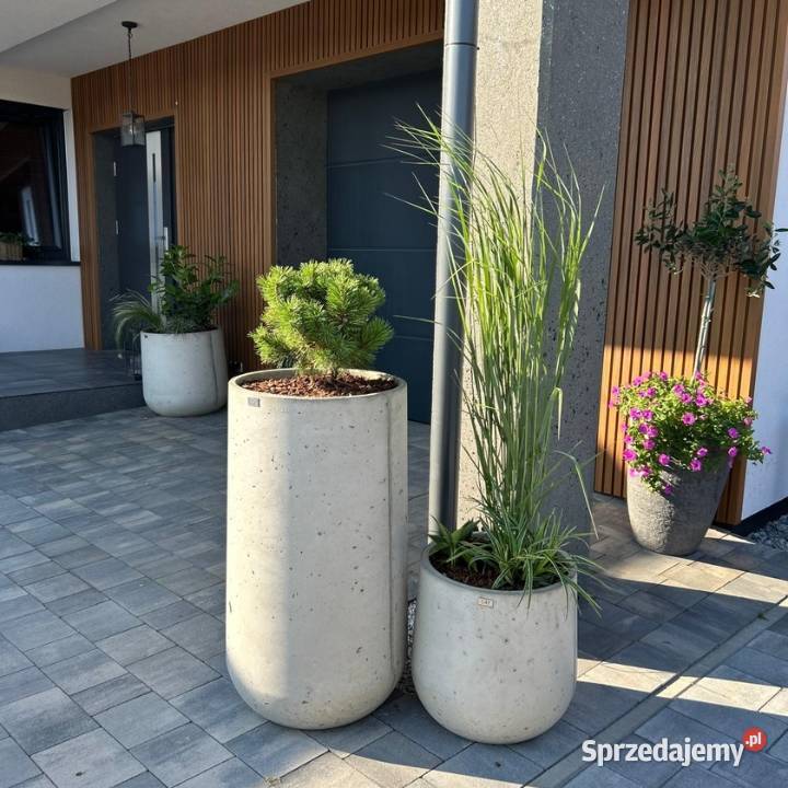 DONICA Betonowa 45x45 Na Kwiaty Dom i Ogród