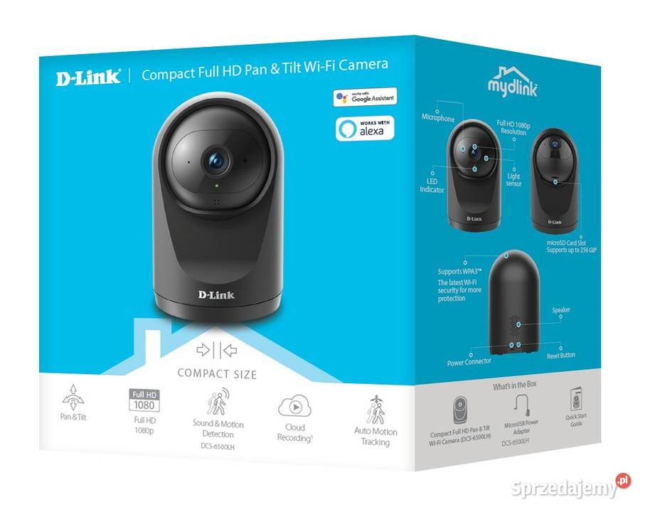 kompaktowa kamera WiFi DLink DCS6500LH
