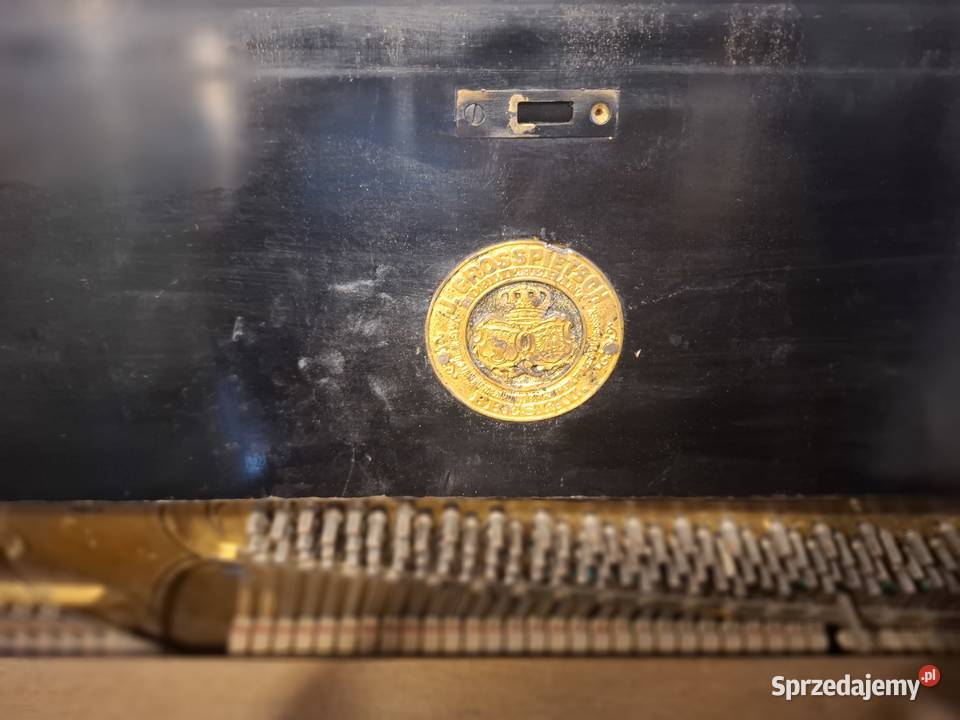 Pianino zabytkowe C Wagner Berlin 150 lat