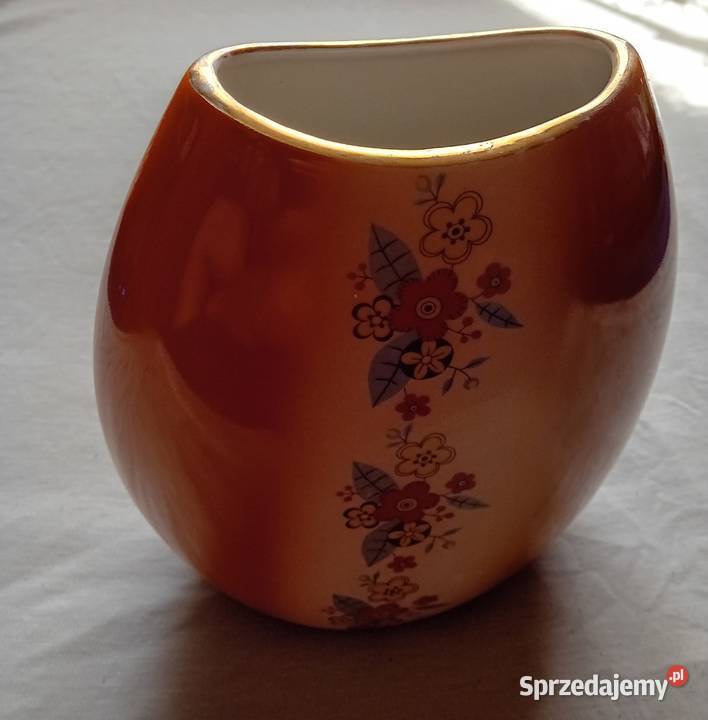 Wazon dysk porcelit Chodzież lata 60e XX w Koźminek