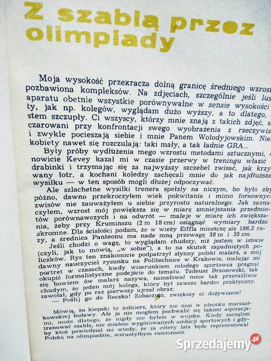 Poczet polskich olimpijczyków Rzymksiążki outlet Warszawa