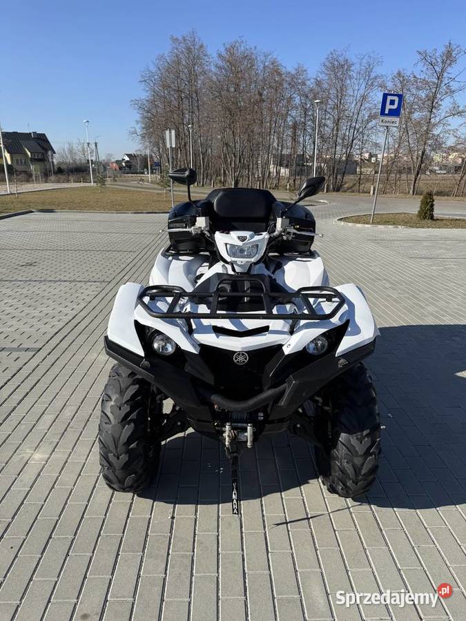 Yamaha Grizzly 700 2019r 4000164mth biały Ostrołęka sprzedam