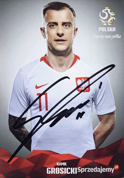 Koszulka meczowa reprezentacji Polska Grosicki z Szczecin sprzedam