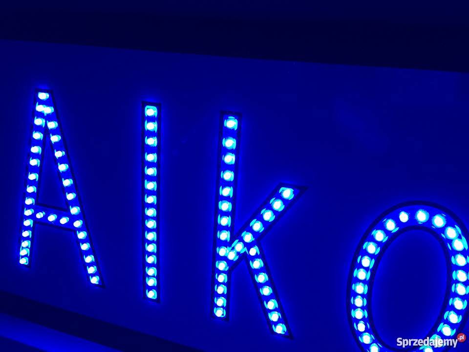 Reklama szyld LED 96x31 zewnętrzna Gastronomia Pomiechówek