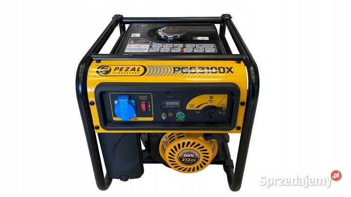 Agregat prądotwórczy Pezal PGG3100X 3kW 13A Agregaty prądotwórcze sprzedam