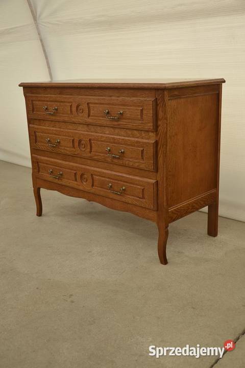 komoda na giętych nogach szuflady Poddębice