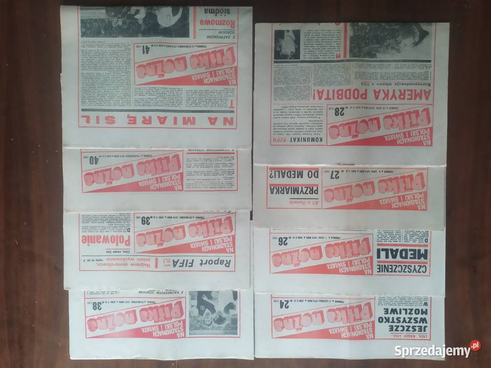 Tygodnik Piłka Nożna rocznik 1975 miękka łódzkie Łódź