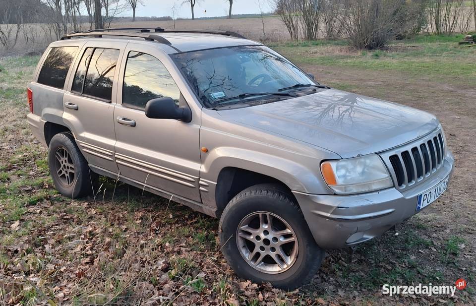 Jeep Grand Cherokee 47 V8 Gaz QuadraDrive Wronki sprzedam