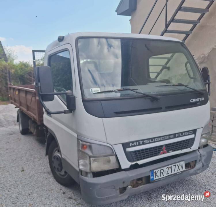 Mitsubishi fuso canter wywrotka hak Babice