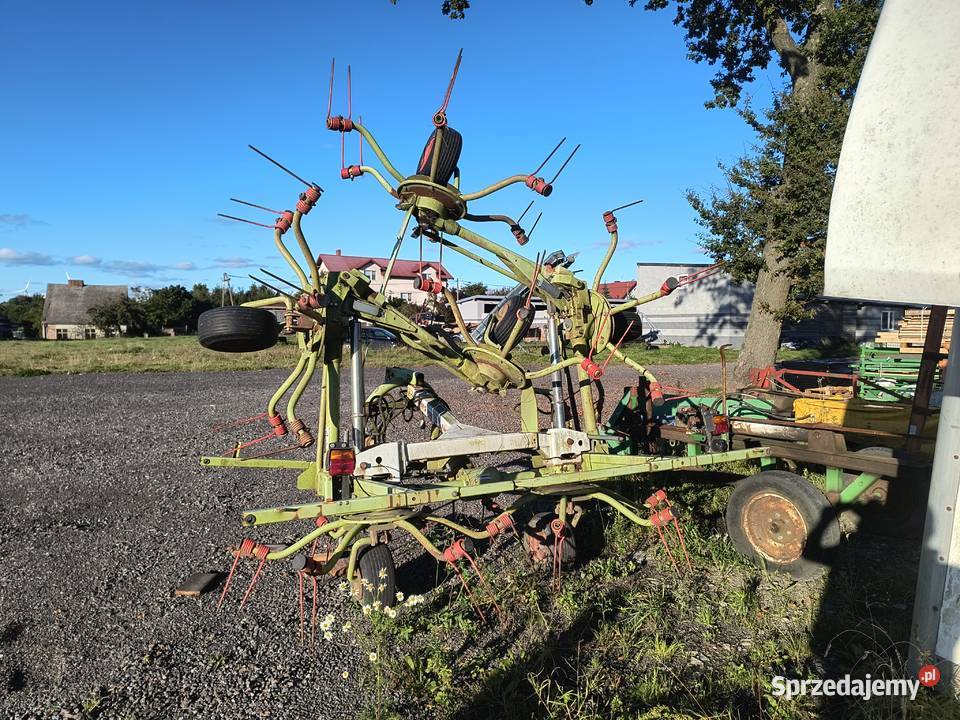 Przetrząsacz przetrząsarka przewracarka Claas Łebień