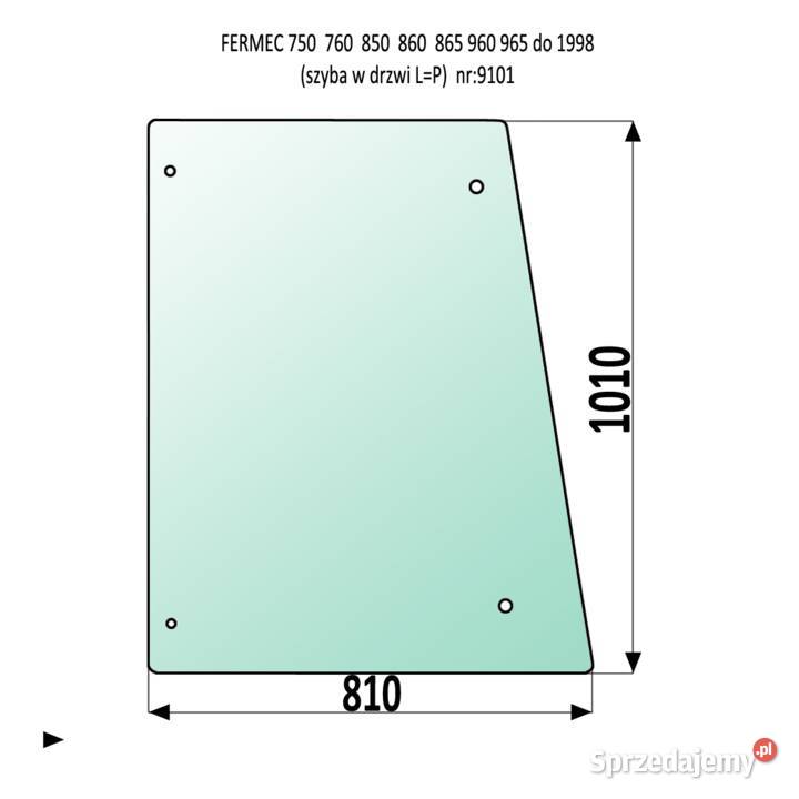 SZYBA DRZWI PRAWE FERMEC 750 760 860 960 Kielce