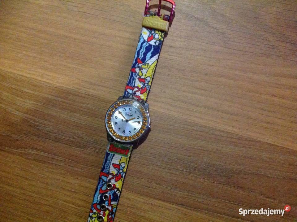 Zegarek Dziecięcy z Cyrkoniami Scout Kwarcowy lubuskie
