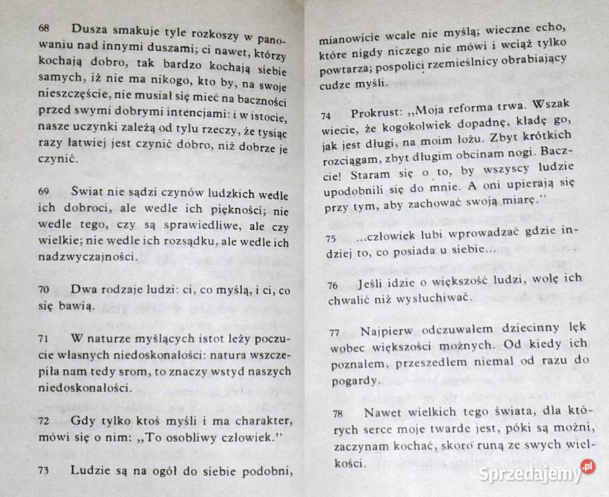 Myśli Montesquieu Chełm