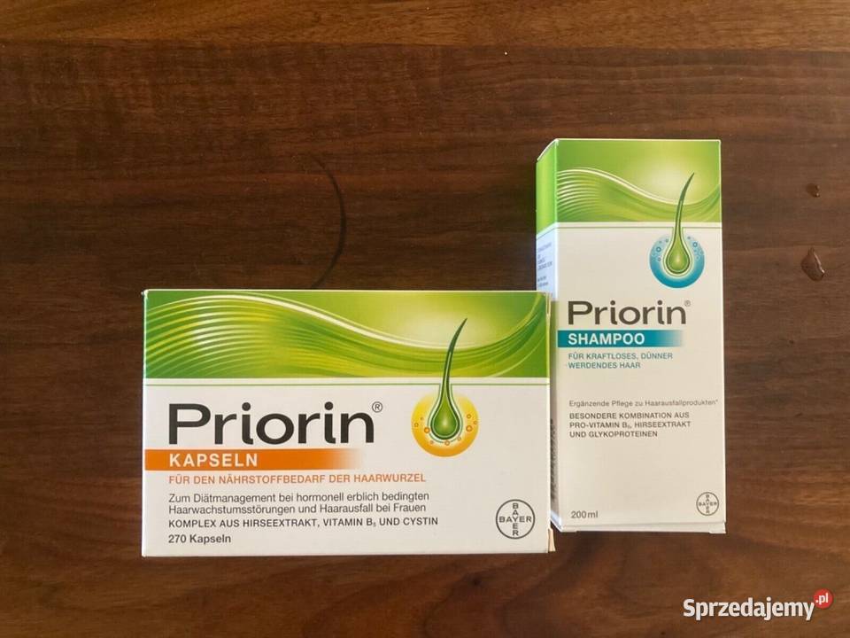 Priorin Capsules Anti Hair Loss Treatment 120 Akcesoria do włosów Kucborek