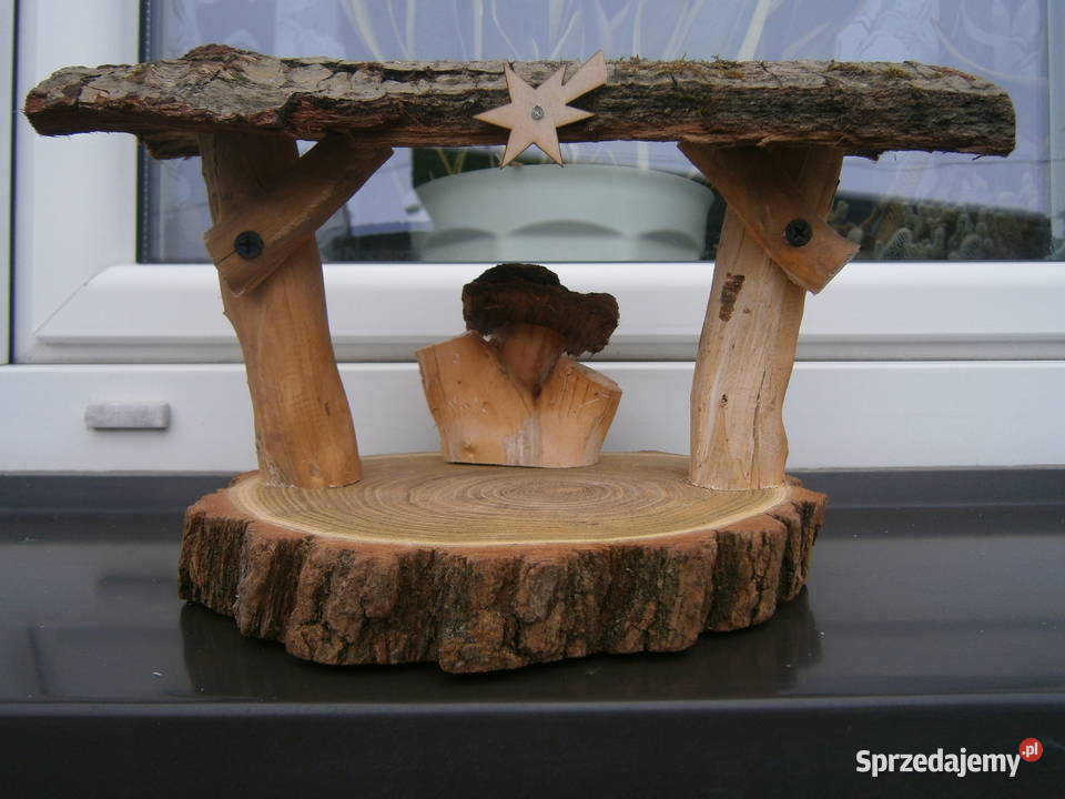 drewniana Szopka Bożonarodzeniowa drewniana Siedlce