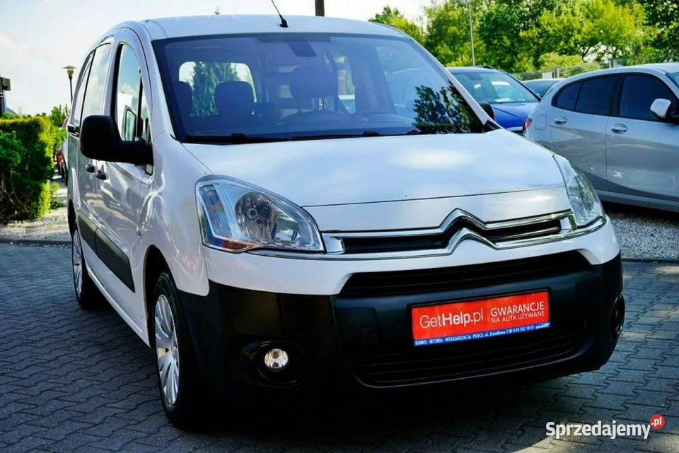 Citroen Berlingo 16HDI Klima 3 osobowy 2013r Płock
