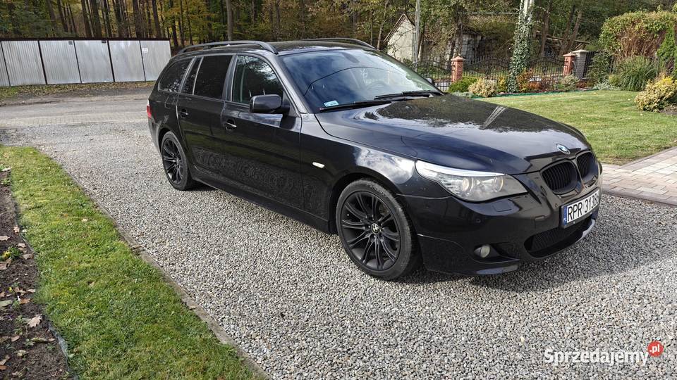 BMW E61 Mi pakiet 20 diesel automat immobilizer Motoryzacja Głogów Małopolski
