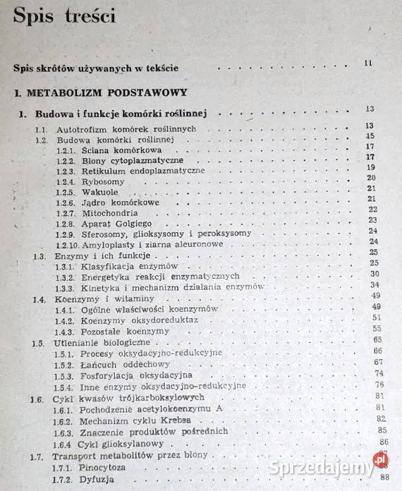Biochemia roślin Tom 1 Jerzy Kączkowski miękka Chełm
