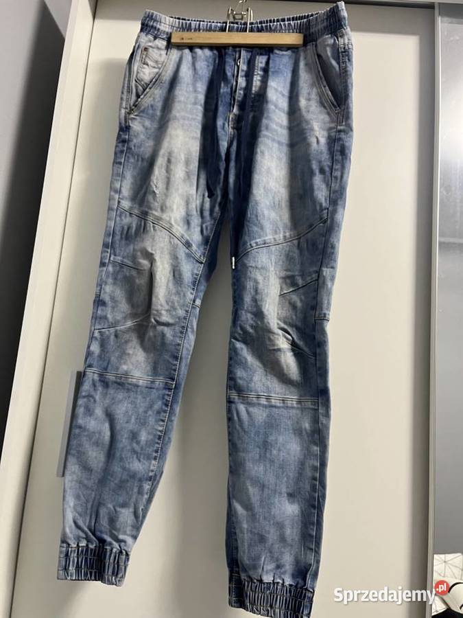 Niebieskie jeansy męskie joggery URBAN RAGS 31 Odzież codzienna Sochaczew