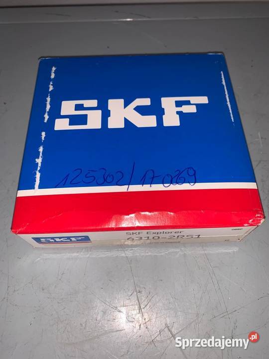 Łożysko kulkowe zwykłe SKF 6310 2RS1 d50mm Warszawa