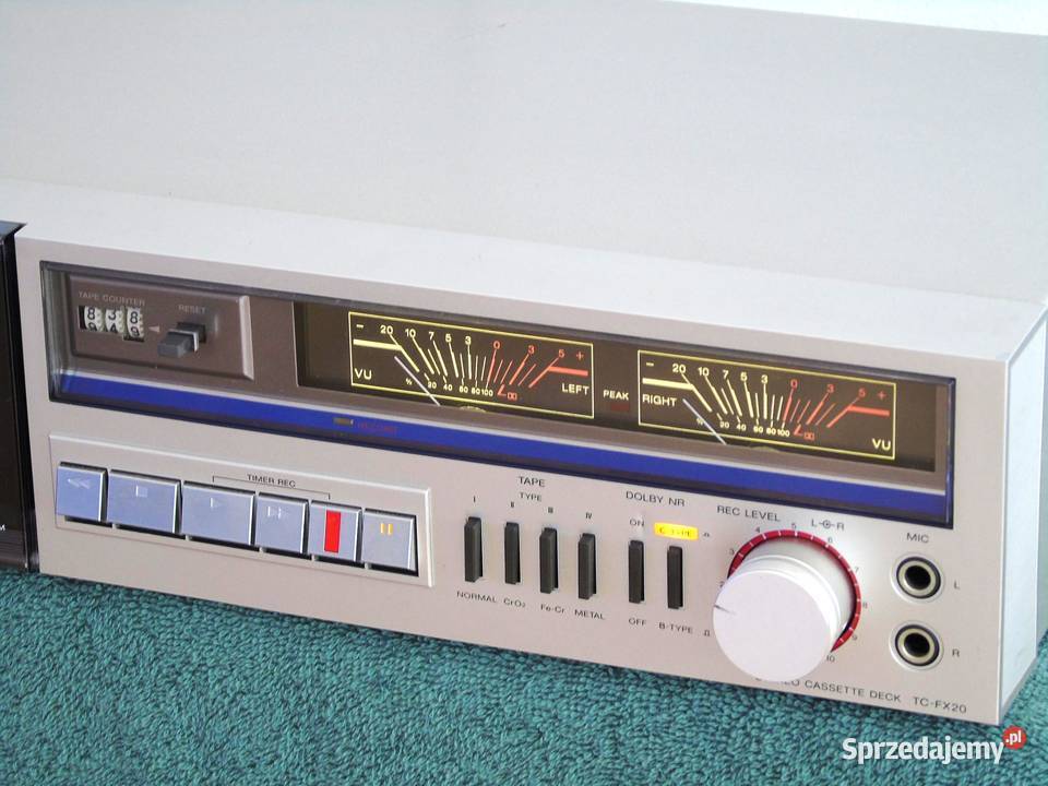 Japoński magnetofon Sony TCFX20 ładny DOSTAWA Jasło