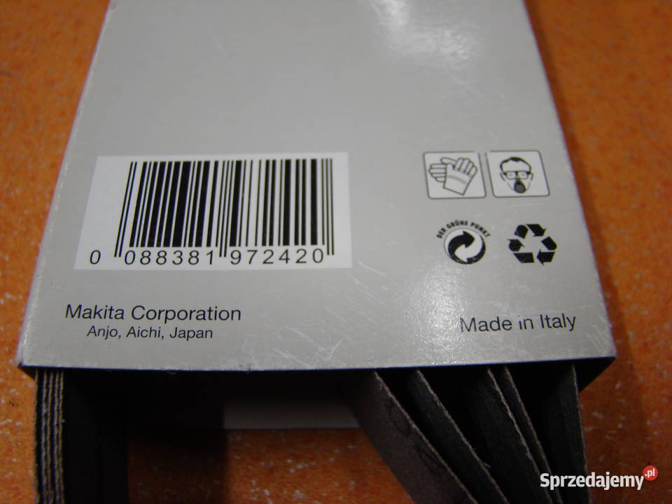 Taśma szlifierska MAKITA 30x533mm Granulacja120 Bielsko-Biała