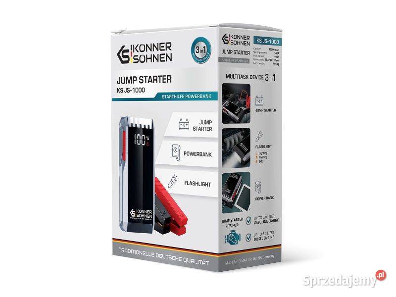 JUMP STARTER BOOSTER URZĄDZENIE ROZRUCHOWE ZE wielkopolskie Gniezno