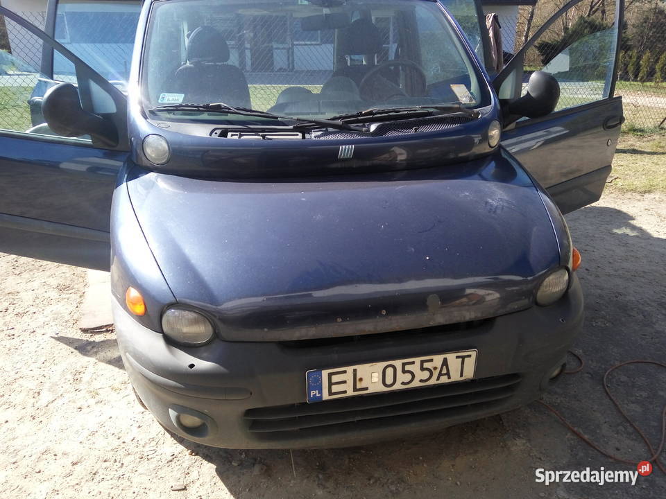 Fiat multipla 19 jtd 397060km Łódź