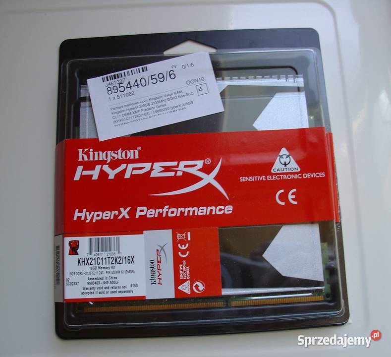 Pamięć RAM Kingston HyperX Predator DDR3 2x8GB Łódź sprzedam