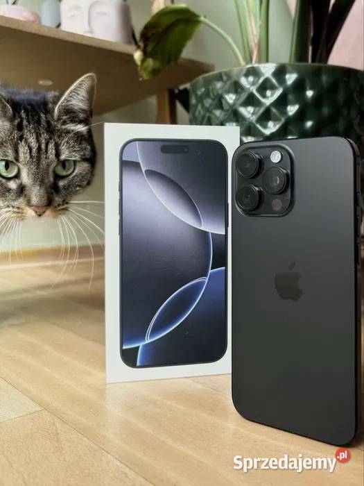 Elegancki iPhone 16 Pro 1TB w pięknym stanie Poznań