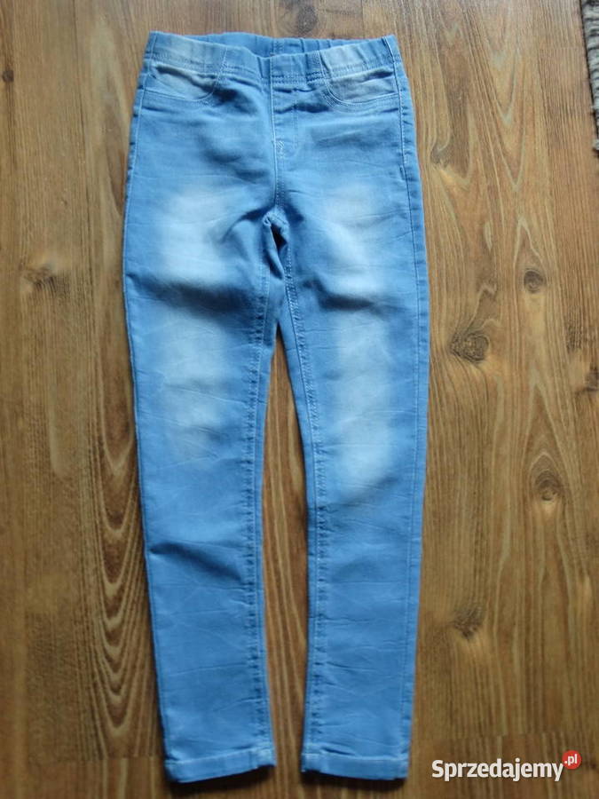 Spodnie jeans slim 89l r134 dolnośląskie Legnica