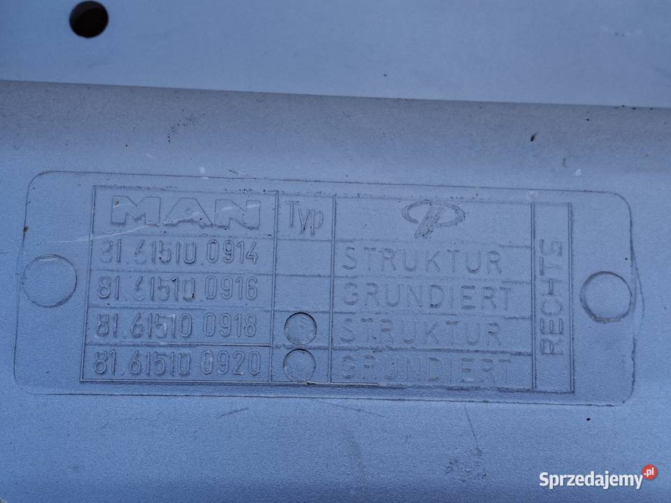 MAN TGA TGX E5 E6 STOPNICA PRAWA STOPIEŃ GÓRNY Bieleń