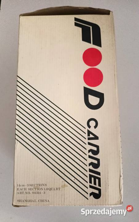 Menażka obiadowa stal 188 vintage Łódź