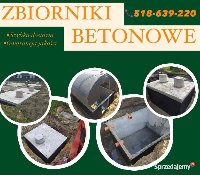 Szambo Betonowe Zbiornik Betonowy na Deszczówkę sprzedam