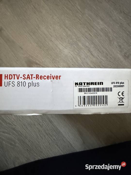 Odbiornik DVBS2 Kathrein UFS 810 plus Funkcja