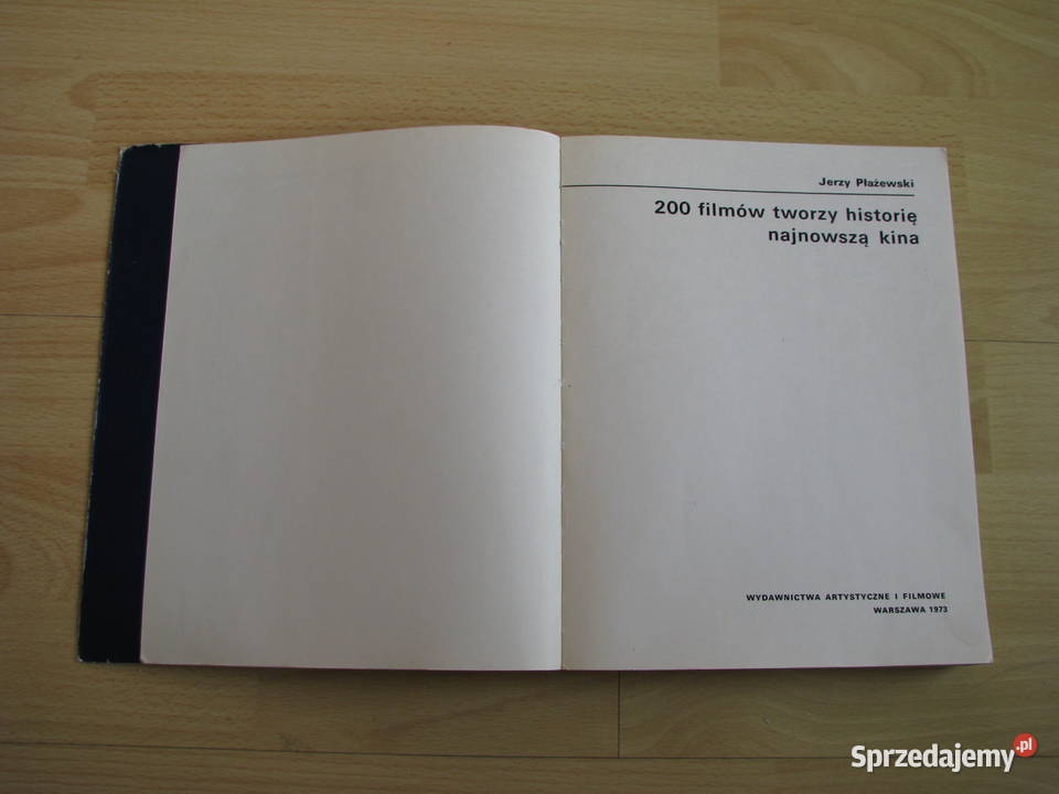 200 filmów tworzy historię najnowszą kina Jerzy Brzegi sprzedam