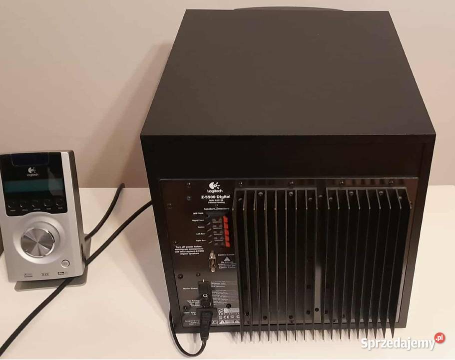 Subwoofer Logitech Z5500 z panelem sterowania Lubaczów