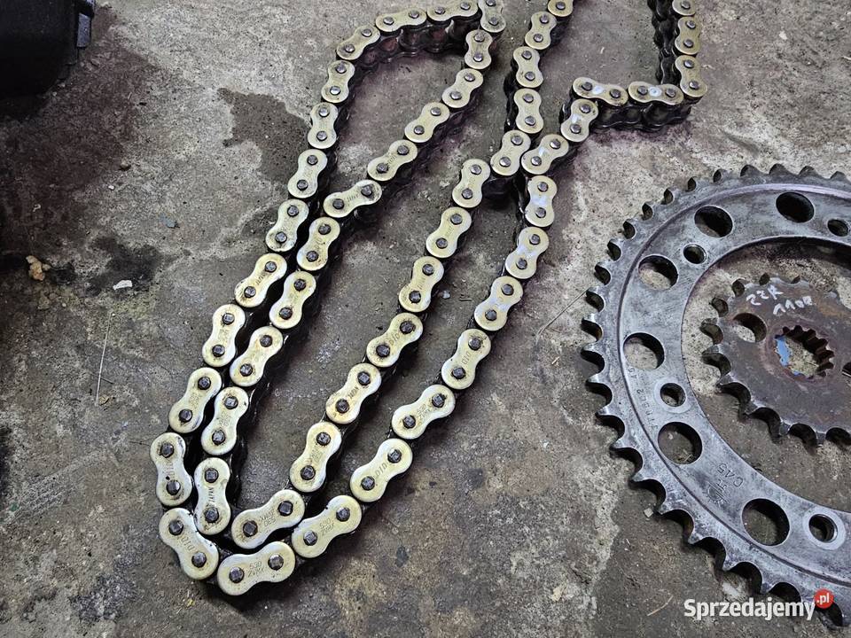 Kawasaki ZZR 600 napęd zębatka zębatki napędowa Łańcuchy napędowe Jelenia Góra