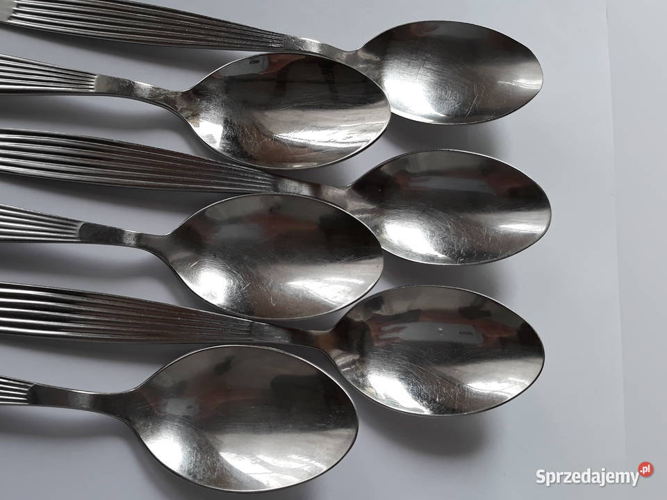 Łyżki obiadowe 1 PASECZKI PASKI Gerlach sztućce Dąbrowa Górnicza
