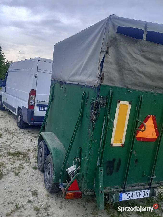 Sprzedam przyczepę do przewozu koni Pełczyce