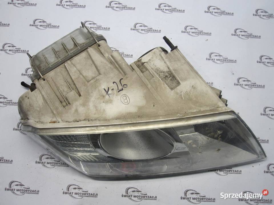 SKODA OCTAVIA II 06r lampa prawa przód ANGLIK Lampy przednie świętokrzyskie