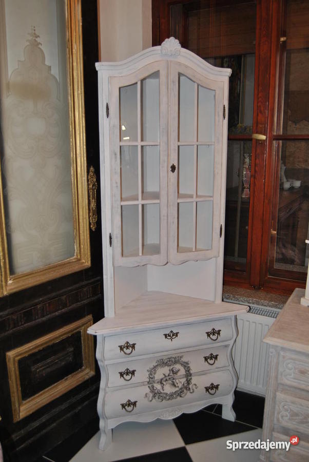 witrynka witryna narożna ludwik lubuskie Sulechów