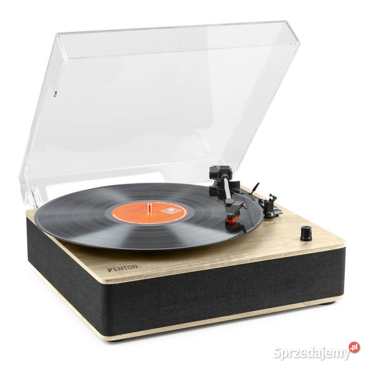 Gramofon Retro z Wbudowanymi Głośnikami w Poznań