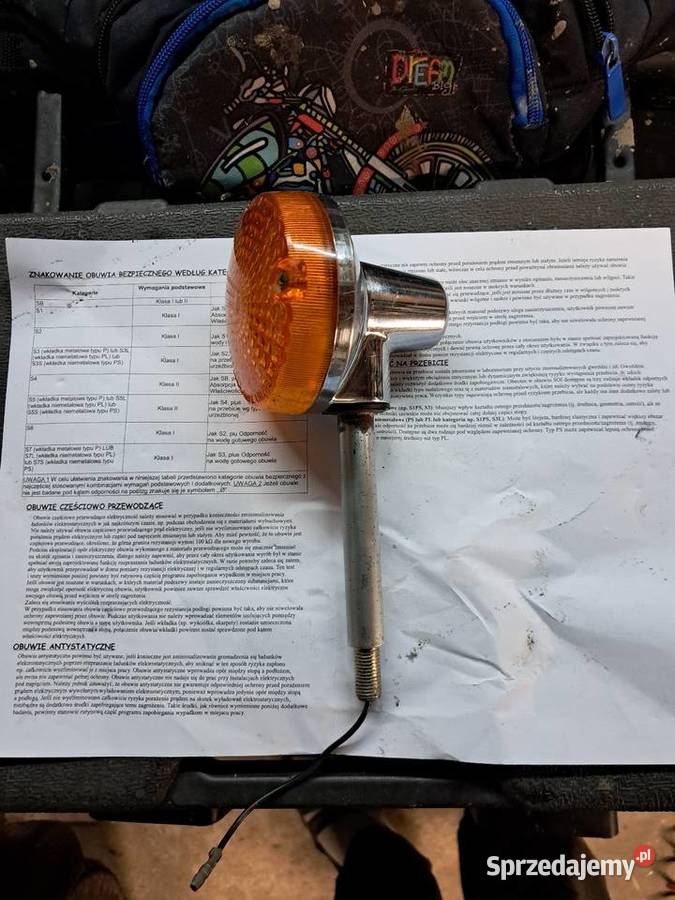 Suzuki kierunkowskaz orginał dr GP gn gnx gs GSX Kierunkowskazy Strzyżów sprzedam